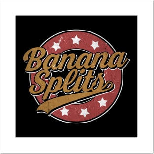 Personalized Name Banana Vintage Circle Limited Edition Posters and Art